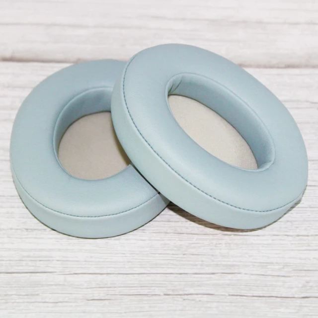 Alt view image 7 of 7 - Studio 2/3 Earpads Replacement Ear Pads Cushion Cover Compatible with Studio 2.0 Wired/Wireless & Studio 3.0 B0500 B0501 Over-Ear Headphones (Crystal Blue)