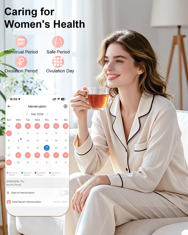 Alt view image 6 of 7 - Smart Watch for Women, 1.27" Fitness Watch with Bluetooth Make & Answer Calls,24H Heart Rate/SpO2/Sleep Monitor,120+ Sport Modes IP68 Fitness Tracker Compatible with iOS & Android (4 Straps,Rose Gold)