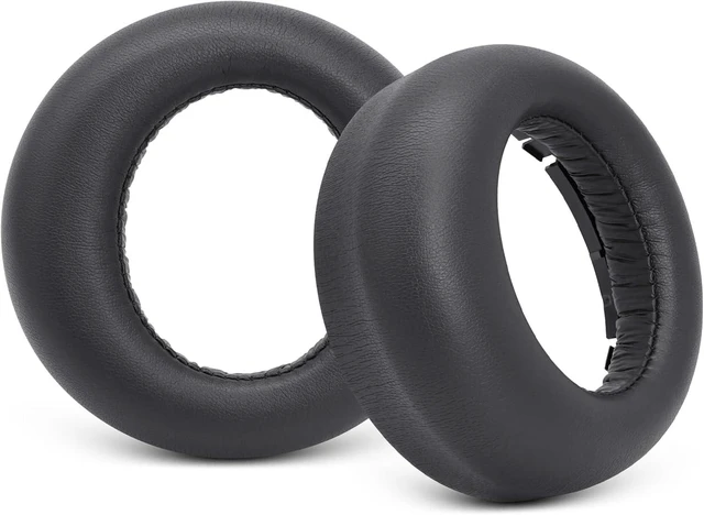 Main image of PS5 Ear Pads Replacement, Earpad for Sony PlayStation 5 Pulse 3D Wireless Protein Leather PS 5 Headset Covers with Memory Foam (Black)