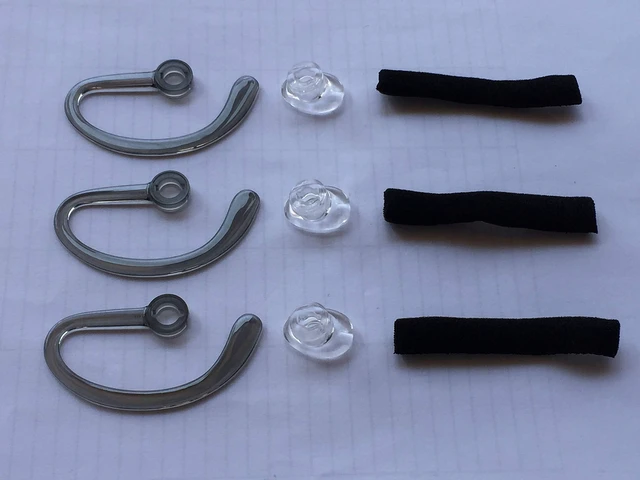 Main image of Ear Tips for Plantronics CS540 Replacement Cordless Headset Ear Fit Kit Earbuds Earloops EarHook Foam Spare Compatible with Plantronics CS540 WH500 W440 Savi W740-3X Medium