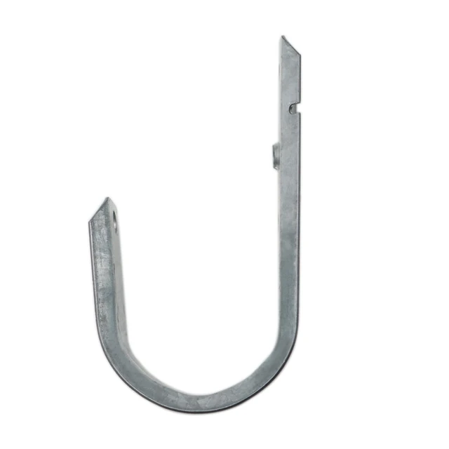 Alt view image 4 of 6 - Cable Support J Hook, 2" Heavy Duty Metal Wire Cable Support J-Hook Hangers for Attaching Wall Mounting to Vertical Surfaces (25 Pack)