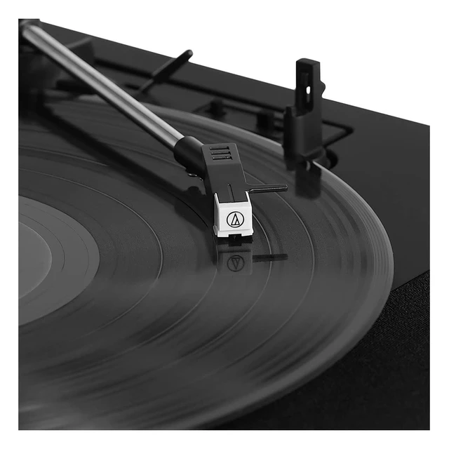 Alt view image 4 of 7 - Revolution GO Portable Vinyl Record Player, Battery-Powered Bluetooth Turntable, 12 Hour Battery Life, 3 Speed Belt-Driven Record Player, RCA Output, 3.5mm Headphone Jack (Black)