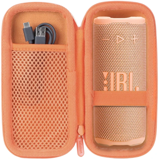Main image of Storage Case Compatible with JBL Grip Portable Bluetooth Speaker Lightweight & Carry, Dustproof Storage, Travel Friendly, Portable for Daily Use, Orange Case