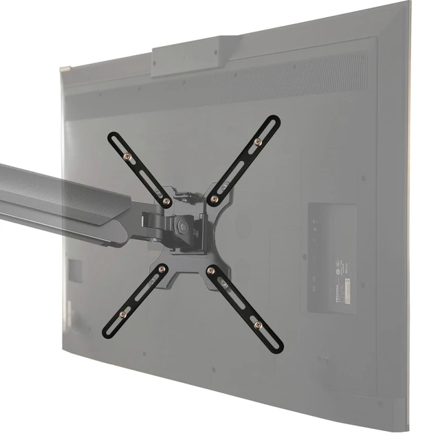 Alt view image 2 of 5 - VESA Extension Mount Adapter Brackets Steel for Screens 32 to 55 inch LCD LED TV 75 100 200 300 400