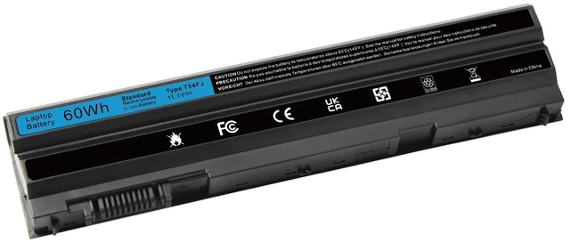 Main image of 60Wh T54FJ 8858X Battery Replacement for Dell Latitude E5420 E5430 E5520 E5530 E6420 E6430 E6440 E6520 E6530 E6540 Inspiron 14R 5420 15R 5520 7520 17R 5720 7720 T54F3 P16G P15F N3X1D