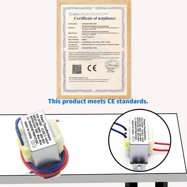 Alt view image 6 of 6 - 24V/10W AC/AC Power Transformer, 120V to 24V Transformer with 2Hole Mount Suitable for Stage Lighting, Audio Equipment, Small Power Supply K-030, Rv Emergency Lighting, etc
