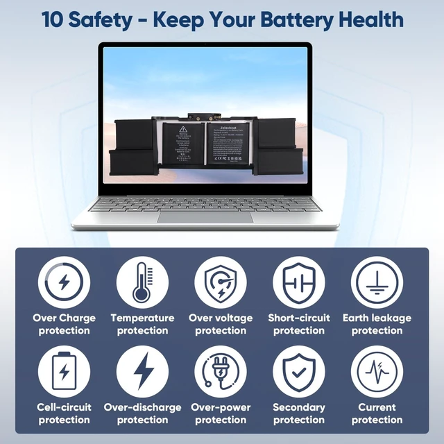 Alt view image 7 of 7 - A1953 Laptop Battery for MacBook Pro 15 Inch A1990 (Mid 2018 2019) EMC 3215 3359 BTO/CTO MV902LL/A MV912LL/A MV922LL/A MV932LL/A MV942LL/A MV952LL/A MR962LL/A MV962LL/A MV972LL/A MV902B/A