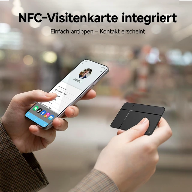 Alt view image 5 of 7 - Wallet Tracker Card for iOS and Android Wallet Finder Wireless Rechargeable Bluetooth Tracking Card with Google Find Hub,iOS Find My, for Wallet Passport and More