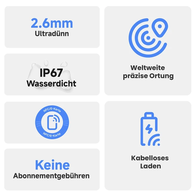 Alt view image 6 of 7 - Wallet Tracker Card for iOS and Android Wallet Finder Wireless Rechargeable Bluetooth Tracking Card with Google Find Hub,iOS Find My, for Wallet Passport and More