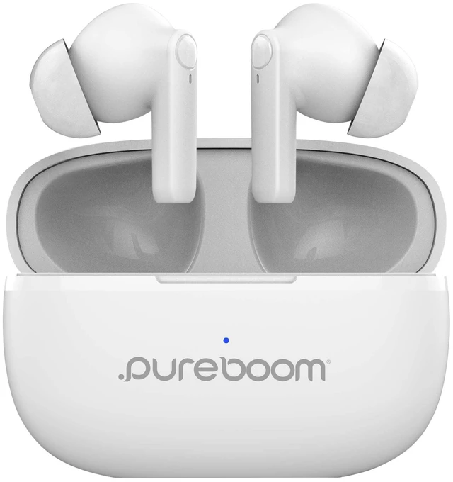 Main image of PureBoom Wireless Earbuds, Bluetooth in-Ear Headphones Fast Charging, Hi-Res Sound, True Wireless Earphones, Stereo Audio, Hands Free Calling, Touch Control, Comfortable Fit