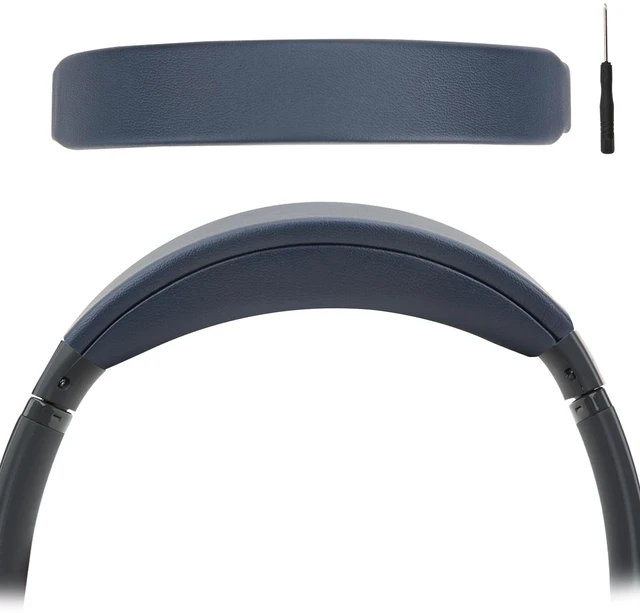 Main image of Head Cushion Pad for Bose QuietComfort QC35 QC35II QC45 Headset Head Cushion Cover Repair Part (Dark Blue)