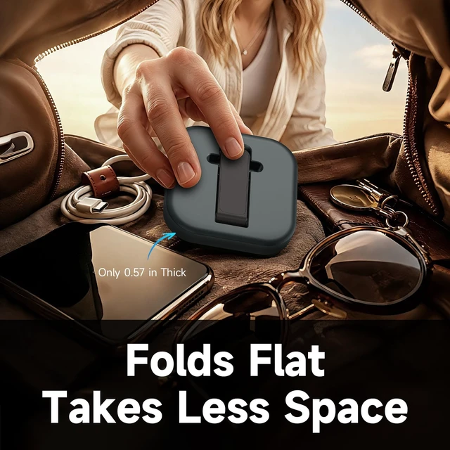 Alt view image 3 of 7 - Foldable Charging Station for Ray-Ban Meta 1 & 2 & Meta Glasses Portable Desktop Charger Dock for Wayfarer, Blayzer, Fury, Adventurer, Headliner, Starfire, Scriber, Skyler, Oakley HSTN