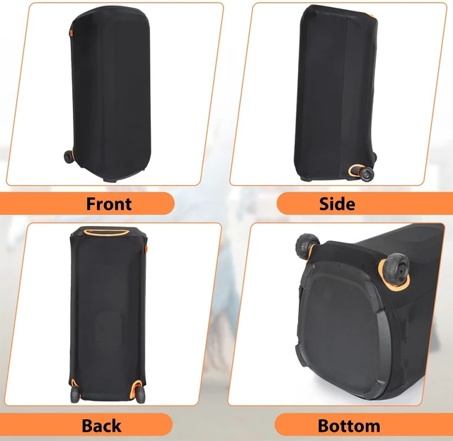 Alt view image 4 of 7 - Dust Cover for JBL PartyBox 710/720 Portable Party Speaker Stretch Dust Case Sleeve for Home or Outdoor