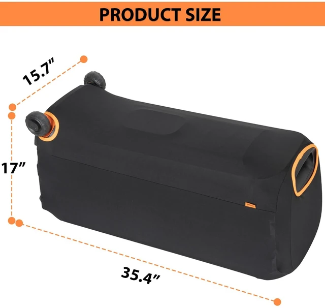 Alt view image 6 of 7 - Dust Cover for JBL PartyBox 710/720 Portable Party Speaker Stretch Dust Case Sleeve for Home or Outdoor