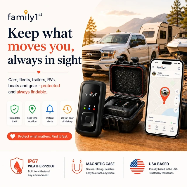Alt view image 2 of 7 - GPS Tracker for Vehicles - Hidden Magnetic Car Tracker Device Real Time Magnetic Tracker Device for Vehicles & Cars, Anti-Theft, No Wiring or OBD, 4G LTE, 30 Day Battery, Plan Required