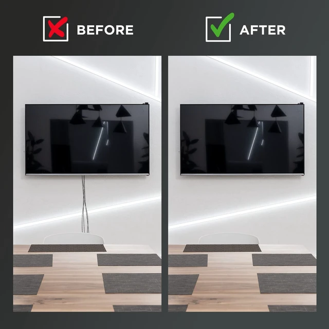 Alt view image 4 of 6 - Datacomm Recessed Low Voltage Cable Plate with Recessed Power Kit - White - DATACOMM RECSSD CBL PLTE REMLDNG KT ELEC OTLT WHT (45-0021-WH-KIT)