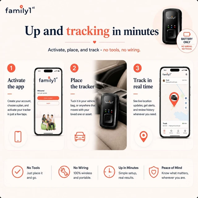 Alt view image 4 of 7 - GPS Tracker for Vehicles - Hidden Magnetic Car Tracker Device Real Time Magnetic Tracker Device for Vehicles & Cars, Anti-Theft, No Wiring or OBD, 4G LTE, 30 Day Battery, Plan Required