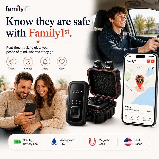 Alt view image 7 of 7 - GPS Tracker for Vehicles - Hidden Magnetic Car Tracker Device Real Time Magnetic Tracker Device for Vehicles & Cars, Anti-Theft, No Wiring or OBD, 4G LTE, 30 Day Battery, Plan Required