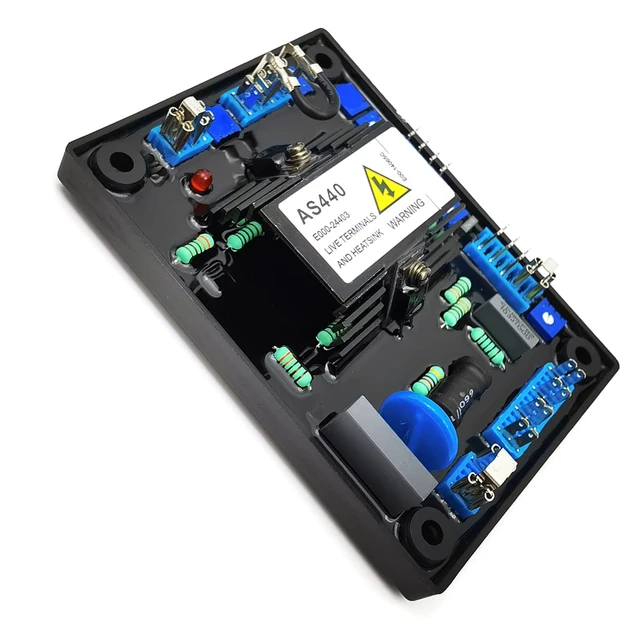 Alt view image 2 of 7 - AVR AS440 Automatic Voltage Regulator Control Moudle Part Compatible with Stamford Generator Genset
