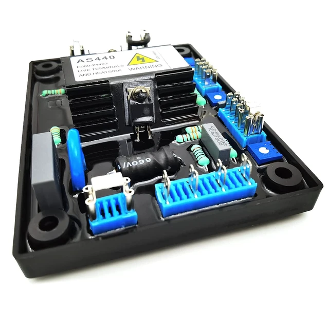 Alt view image 6 of 7 - AVR AS440 Automatic Voltage Regulator Control Moudle Part Compatible with Stamford Generator Genset