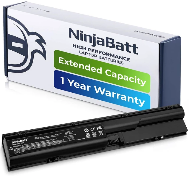 Main image of Battery for HP ProBook 4540S 4530S 4440S 4430S 633805-001 Fits 6460B PR06 PR09 HSTNN-DB2R HSTNN-IB2R HSTNN-LB2R HSTNN-OB2R 633809-001 633733-241 4730S 6 cells 4400mAh 10.8V