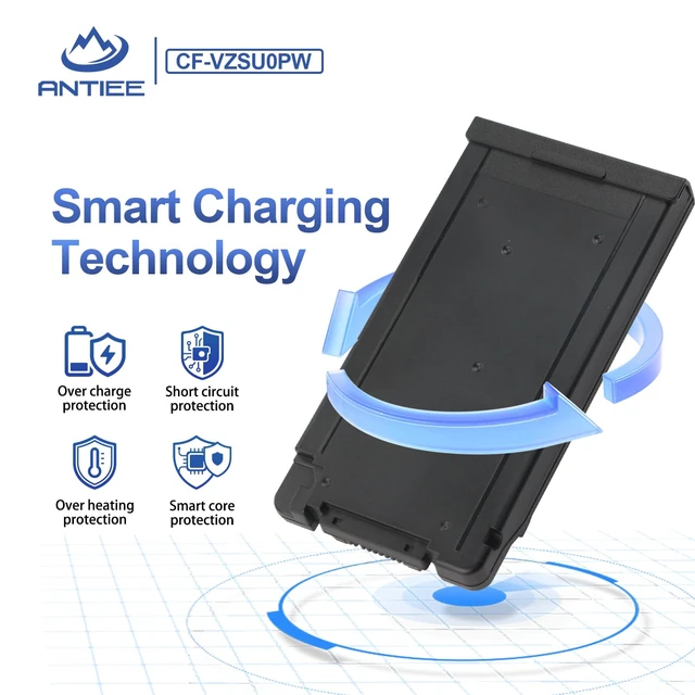 Alt view image 6 of 7 - CF-VZSU0PW CF-VZSU0PR Laptop Battery for Panasonic TOUGHBOOK CF54 CF-54 Mk1 54 Gloved Multi Touch, 54 Prime CF-VZSUOPW CF-VZSU0GW CF-VZSU0KR 46Wh 4200mAh