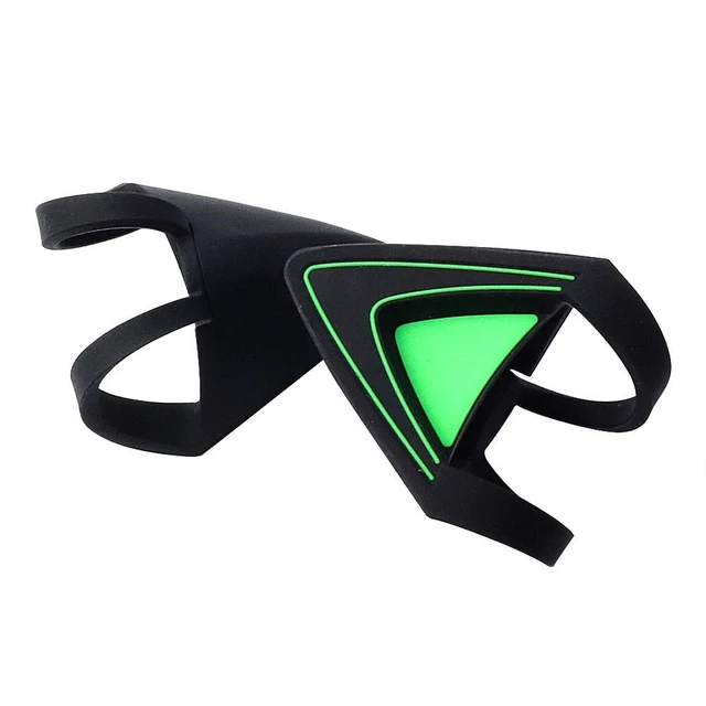 Alt view image 3 of 7 - Silicone Cat Kitty Ears Lovely Attachable Accessory Compatible for Razer Kraken 2019, Kraken TE Headsets (Green)