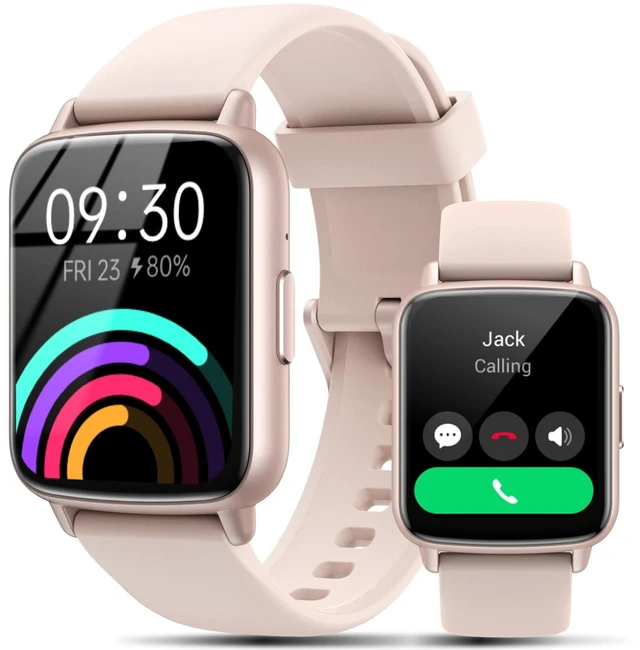 Main image of Smart Watches for Men Women Fitness Tracker with Heart Rate Monitor IP68 Waterproof 100+ Sport Mode Activity Trackers Compatible with iPhone Android Phones