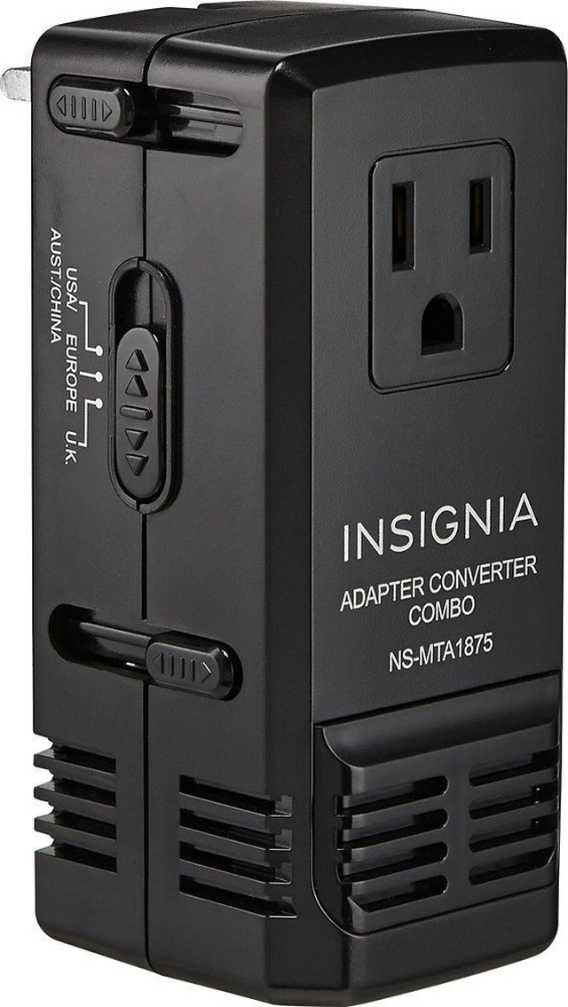 Main image of All-In-One Travel Adapter/Converter - Black