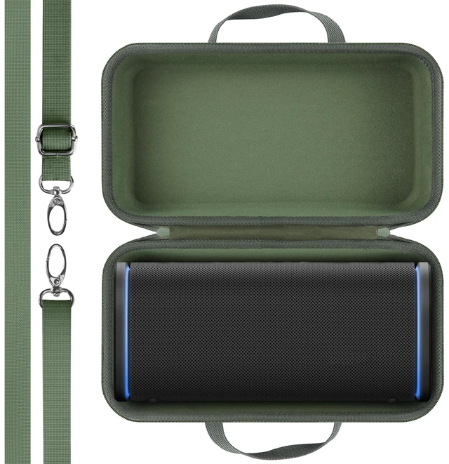 Main image of Storage Case Compatible with Sony ULT Field 5 Portable Speaker Lightweight & Carry, Dustproof Storage, Travel Friendly, Portable for Daily Use, Forest Gray Case