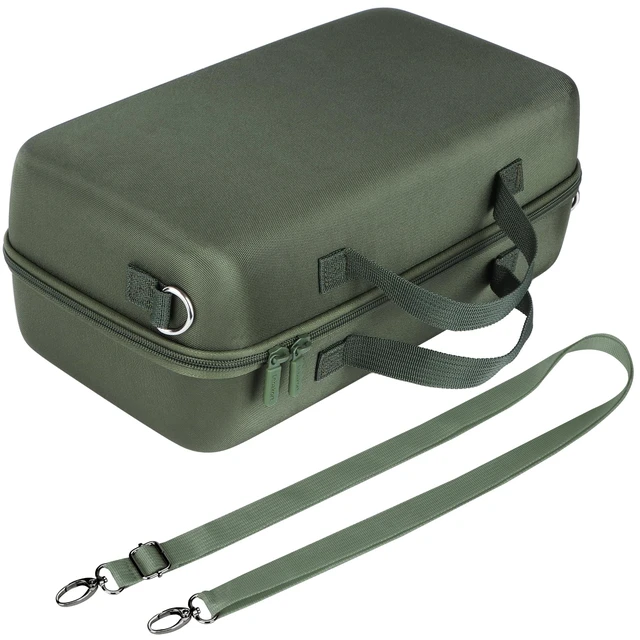 Alt view image 6 of 7 - Storage Case Compatible with Sony ULT Field 5 Portable Speaker Lightweight & Carry, Dustproof Storage, Travel Friendly, Portable for Daily Use, Forest Gray Case