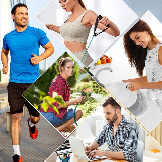 Alt view image 6 of 7 - 6Pack Cover Compatible with RingConn Gen 3/Gen 2/Gen 2 Air/Gen 1 Protector Anti-Slip Design,Comfort Silicone Anti-Scratch Durable Case for Gym Woking Out Daily Women Men-6Black-M for 11/12/13/14