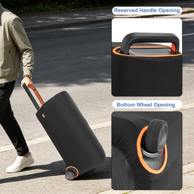 Alt view image 4 of 7 - Dust Cover for JBL PartyBox 520 Portable Party Speaker Stretch Dust Case Sleeve for Home or Outdoor