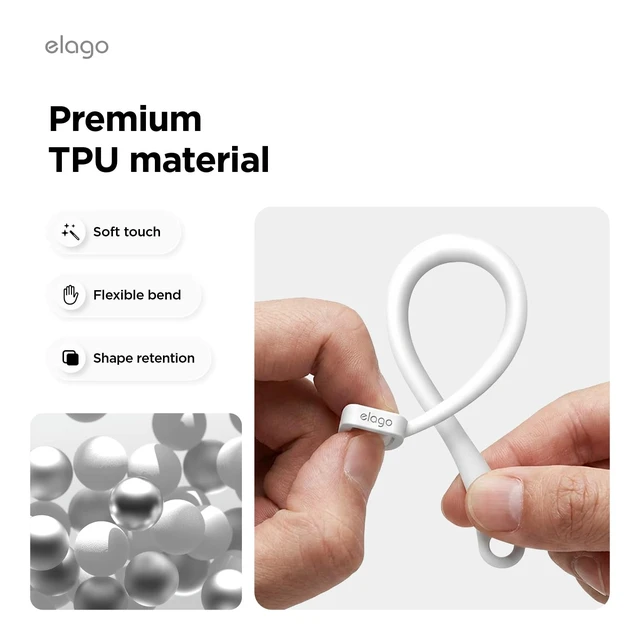 Alt view image 6 of 7 - Ear Hooks for Galaxy Buds 4 Pro Earbuds Accessories, Anti-Slip, Ergonomic Design, Comfortable Fit (White)