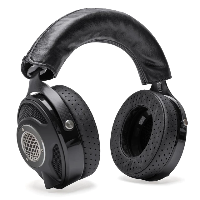 Alt view image 6 of 7 - Luxury Lambskin Headband Cover Compatible with Focal Utopia, Clear MG, Stellia, Celestee, Clear Pro MG, Radiance, Soft Genuine Leather Cushion Pad, Elegant & Comfortable Headphone Protector
