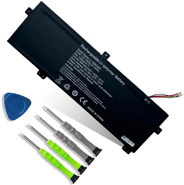 Main image of H-4886280P U3576127PV-2S1P Laptop Battery Replacement for Gateway GWTN156-11BK GWTN156 Series U3576127PV U3576127 5080270P 4886280P 38Wh