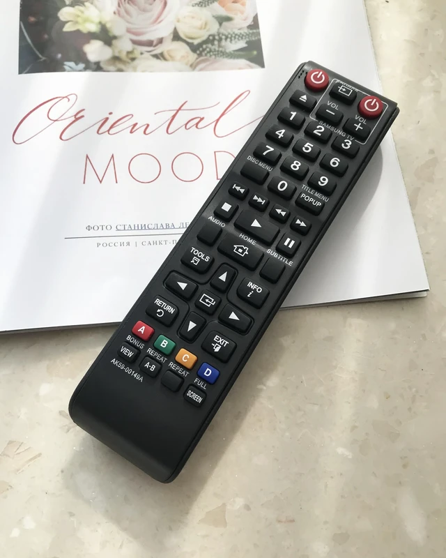 Alt view image 2 of 5 - Universal Replacement Remote Control for Samsung BD-J5900 BD-JM57 BD-JM57C BD-JM51 BD-HM51 BD-FM51 BD-FM57C BD-J5700 BD-J5700/ZA BD-J5100 BD-F5100 Blu-Ray DVD Player