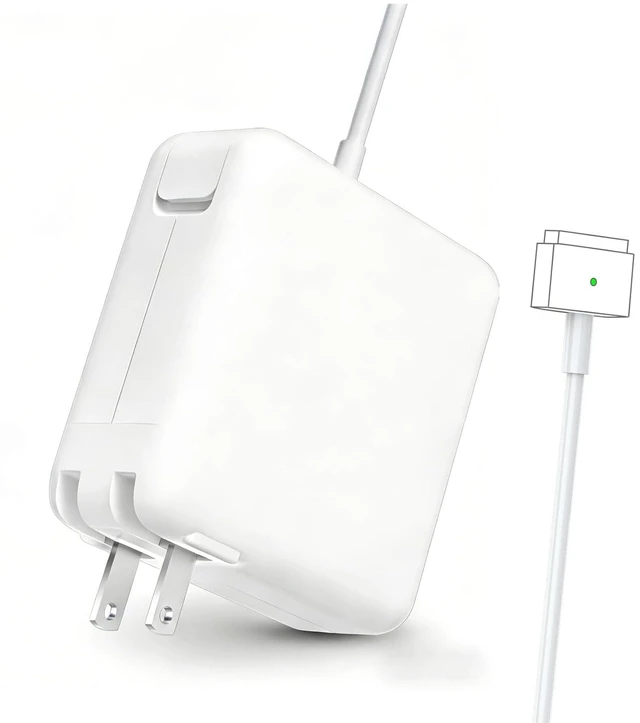 Main image of Mac Book Air Charger 45W Magnetic Mag2 T-Tip AdapterApplicable 2012-2017 Compatible with Mac Book Air 11 inch & 13 inch Models A1466 A1465 A1436 A1435(NOT for 2018-2026)