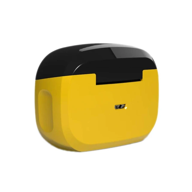 Alt view image 4 of 7 - Charging Case for Jabra Elite 65t/Active 65t Earbuds (Yellow) 500mAh Portable Charger Case Dock Cradle for Jabra Elite 65t