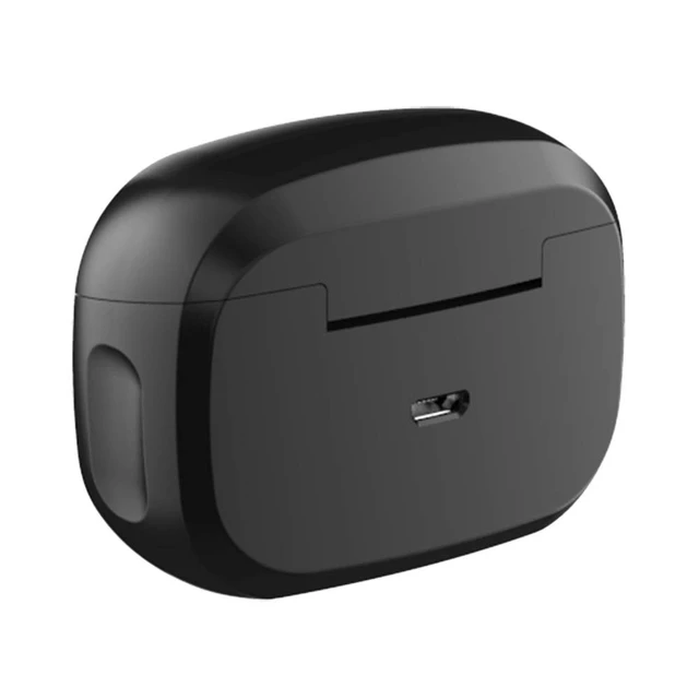 Alt view image 4 of 5 - Charging Case for Jabra Elite 65t/Active 65t Earbuds (Black) 500mAh Portable Charger Case Dock Cradle for Jabra Elite 65t