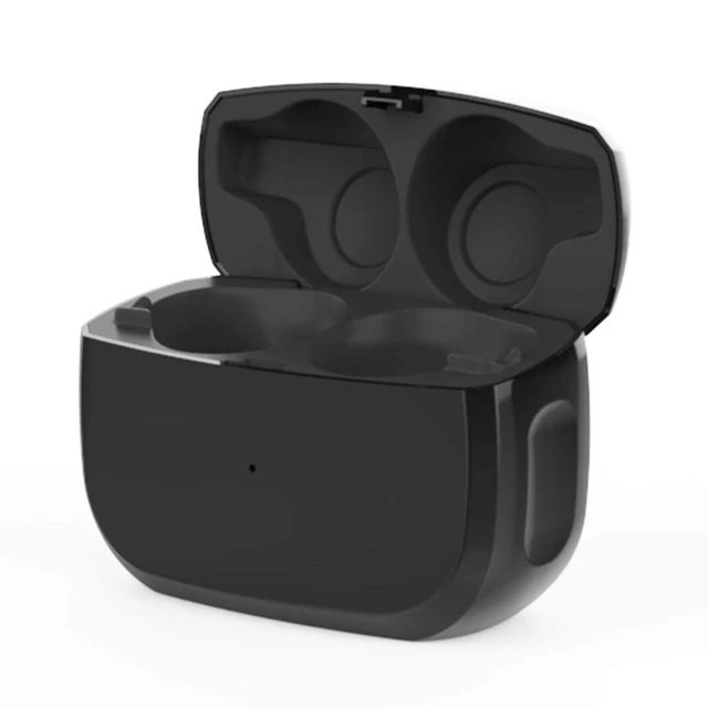 Alt view image 5 of 5 - Charging Case for Jabra Elite 65t/Active 65t Earbuds (Black) 500mAh Portable Charger Case Dock Cradle for Jabra Elite 65t
