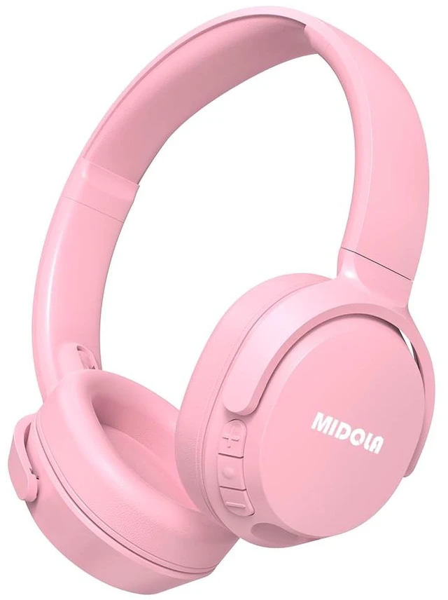 Main image of Kids Bluetooth Headphones Wireless 68 Hours,Safe Volume Limit 85/94dB Pink Adjustable Headband Foldable Over-Ear Lightweight Headsets for Toddler Girls Boys Tablet/iPad,HD Stereo,Built-in Mic