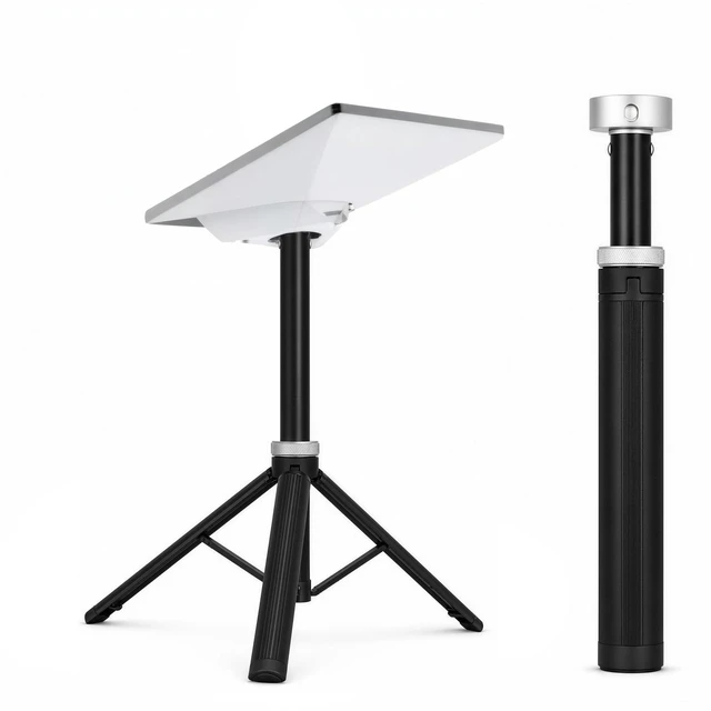 Main image of Starlink Mini Tripod Mount, Aluminum Antenna Stand with Universal Compatibility for New & Old Models, Tool-Free Windproof Stable Mount for Camping RV Van Life Outdoor Use