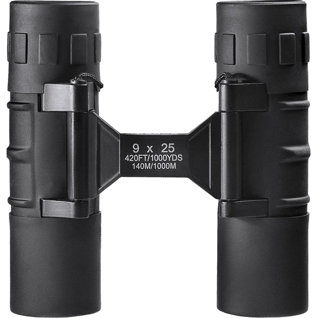 Alt view image 4 of 6 - Focus Free Compact Binoculars 9x25 No Focus Needed, Fully Coated Optics, Waterproof Shockproof Armor, Lightweight Binoculars for Hiking, Birding, Sports, Travel