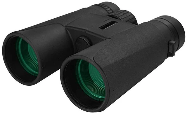 Alt view image 2 of 6 - 10X42 Professional Binoculars with Smartphone Adapter, Compact Waterproof Low Night Vision Binoculars for Adult Birds Watching Hunting Concert Travel