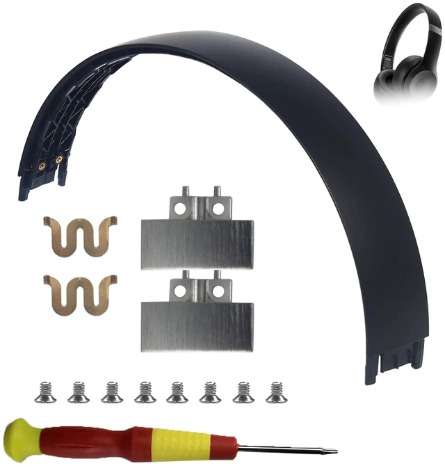 Main image of Solo 4 Replacement Headband & Hinge for Beats Solo 4 Headphone,Matte Black Durable Replacement Hinge,Solo4 Parts Accessories Repair Kit Set,As Same As The OEM