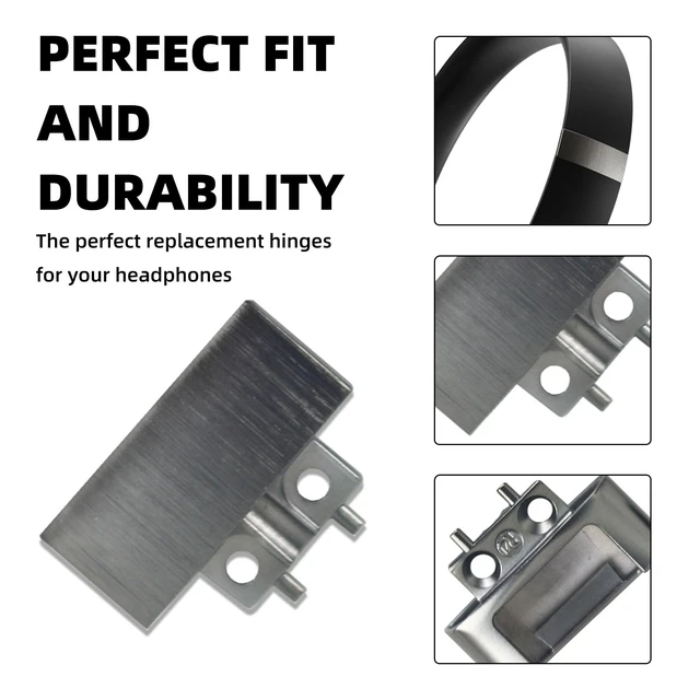 Alt view image 4 of 7 - Solo 4 Replacement Headband & Hinge for Beats Solo 4 Headphone,Matte Black Durable Replacement Hinge,Solo4 Parts Accessories Repair Kit Set,As Same As The OEM