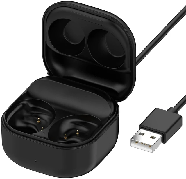 Main image of Charging Case for Galaxy Buds FE SM-R400 (Black) Replacement Charger Case Cradle Dock for Samsung Galaxy Buds Fan Edition