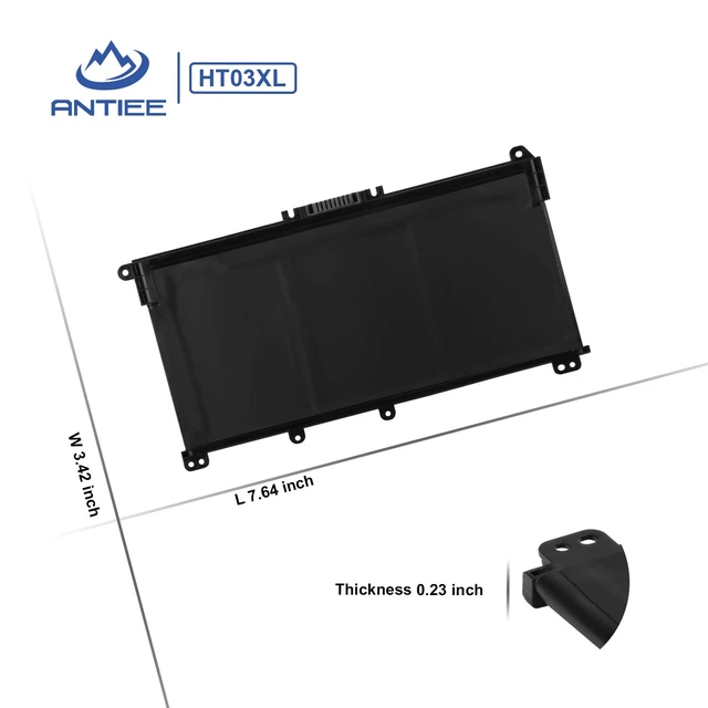 Alt view image 7 of 7 - HT03XL Battery Replacement for HP Pavilion 14 15 17 15-CS 15-DA 15-DB 15-DA 15-DB 15-DW 14-CE 14-CF 14-DF 15-CS 17-CA 17-BY Series 15-CS0053CL 15-DA0014DX L11119-855 HTO3XL 11.55V 41.9Wh