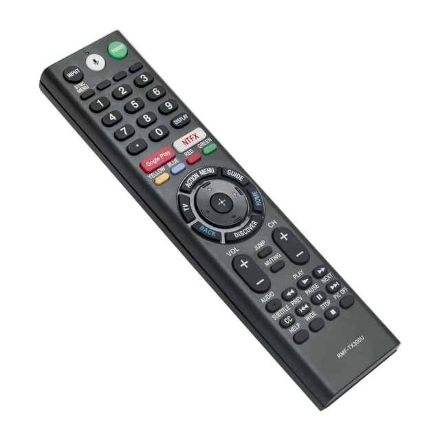 Alt view image 2 of 7 - Replaced Voice Remote fit for Sony Smart TV XBR-43X800D XBR-43X800E XBR-49X800D XBR-49X900E XBR-55X850D XBR-55X850DS XBR-55X850S XBR-55X900E XBR-55X930D XBR-55X930E XBR-65X850D XBR-65X900E